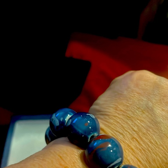 New Blue with different colors ceramic beads - Picture 3 of 6